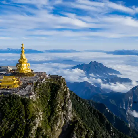 Mount Emei in Sichuan